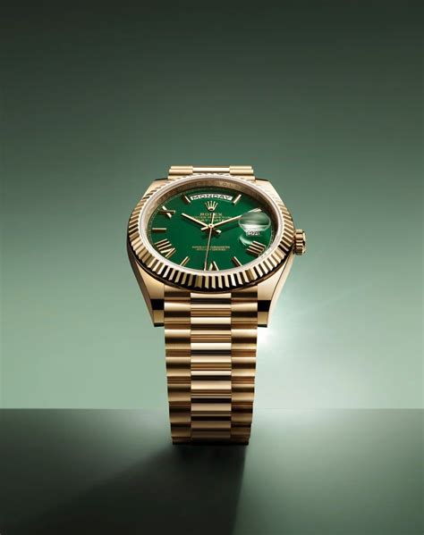 rolex oyster perpetual day date green price|Rolex Day-Date 40 cost.